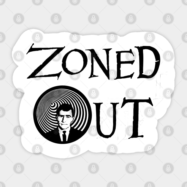 (Twilight) Zoned Out Sticker by tsterling